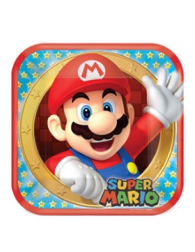 Piatti cm.23 Super Mario