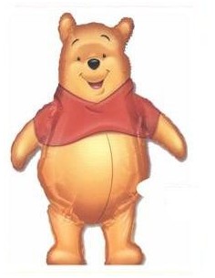 Pallone foil sagomato Gigante Winnie the Pooh 