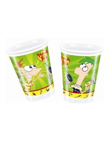 Bicchieri 200cc Phineas & Ferb